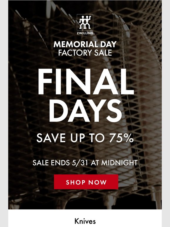 Up to 75% off ends soon ⏳