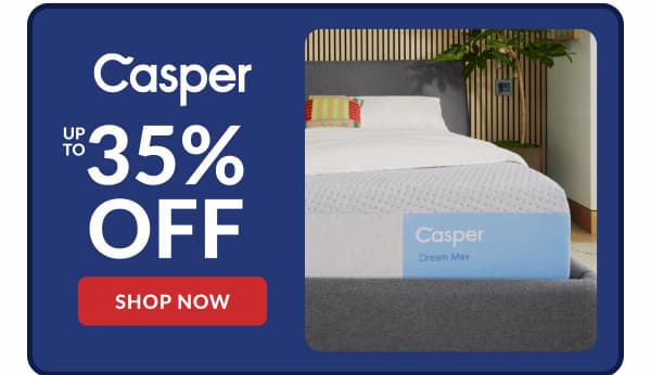 Casper up to 35% off