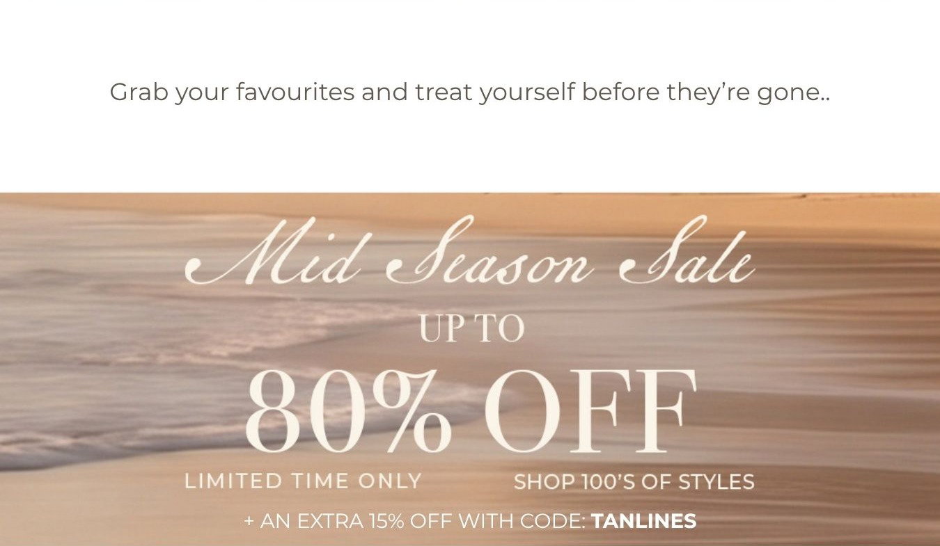 MID SEASON SALE