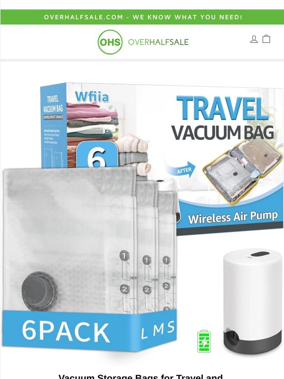🧳 Pack More And Save Valuable Space ✨