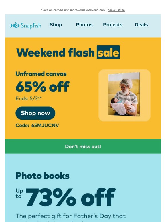 ⚡ 65% off flash sale starts now!