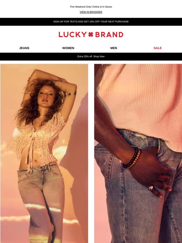 Relaxed Denim Faves (& EXTRA 25% Off)