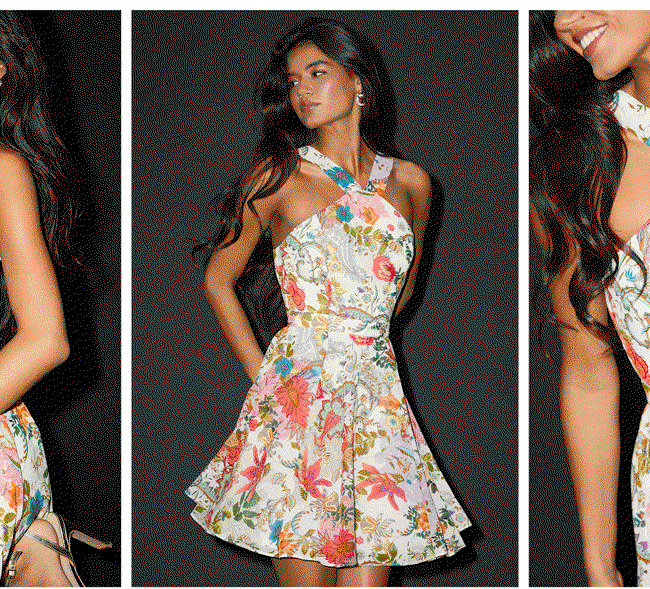 Shop_Forevermore_Ivory_Multi_Floral_Skater_Dress