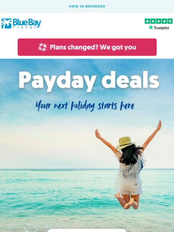 Payday’s Hottest Deals From £649pp 🛬