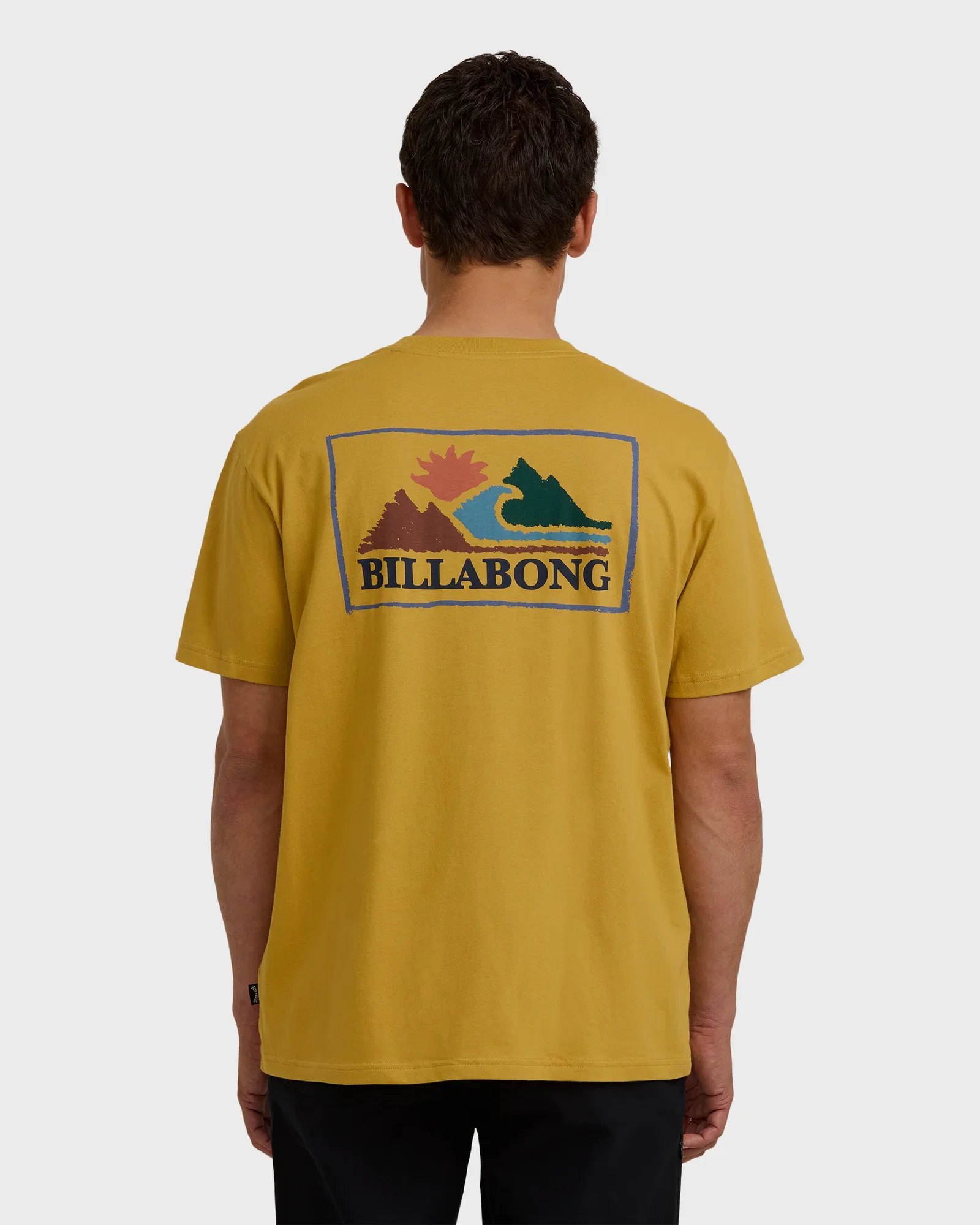 Image of A/Div Range Short Sleeve T-Shirt - Mustard