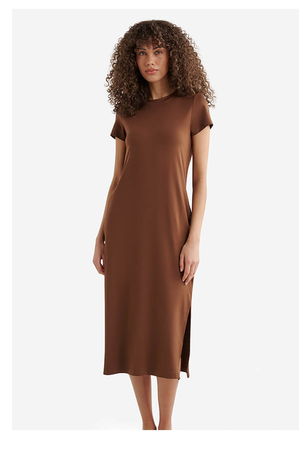 Renew Knit Short Sleeve Dress