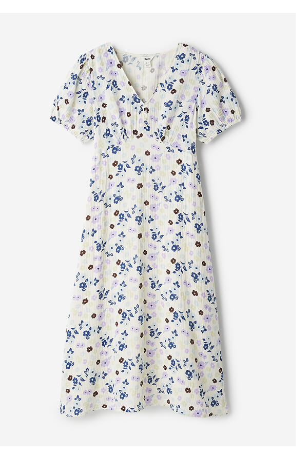 Isla Cotton Gauze Tea Dress