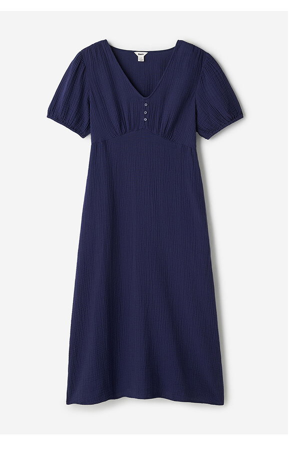 Isla Cotton Gauze Tea Dress