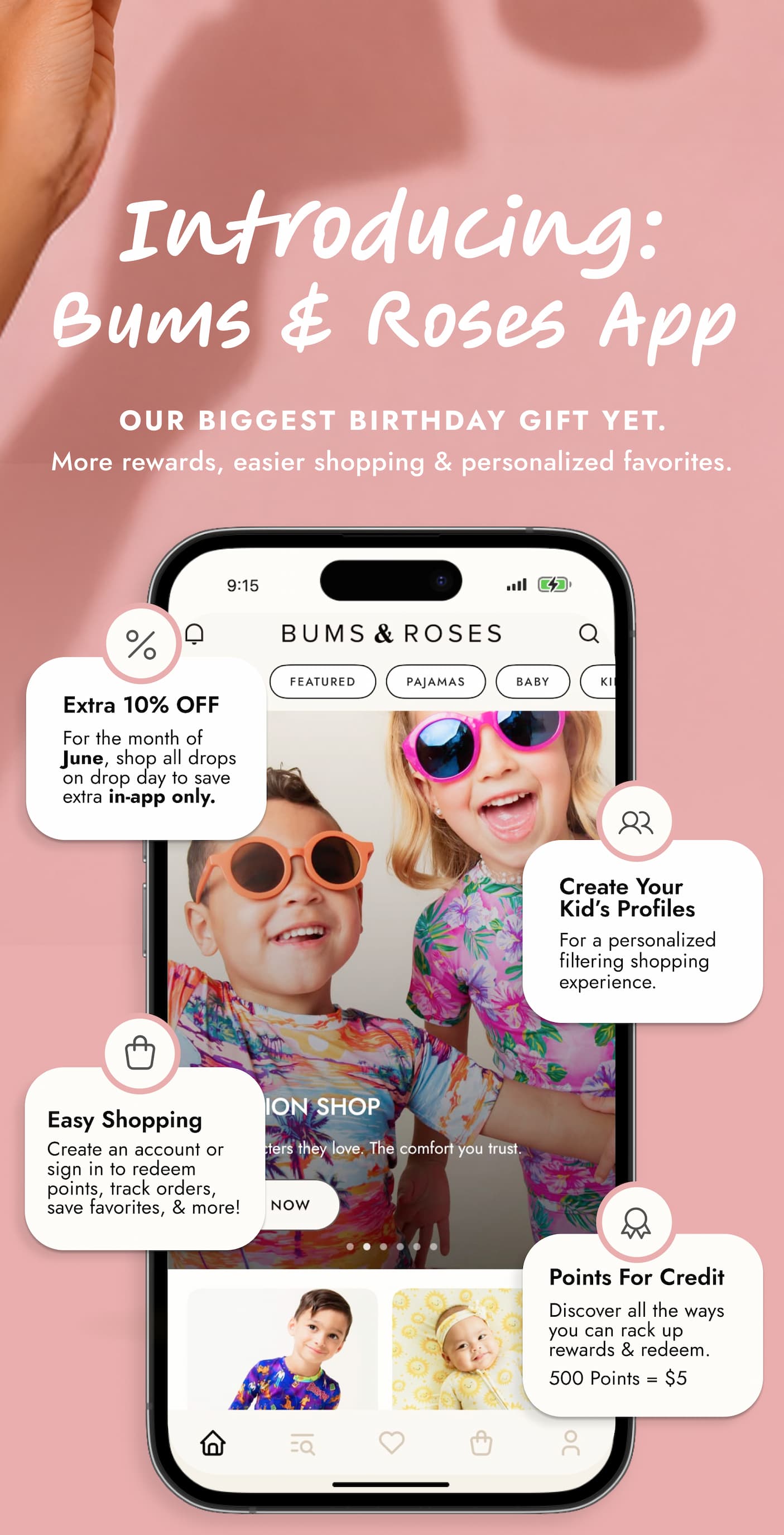 more rewards, easier shopping & personalized favorites