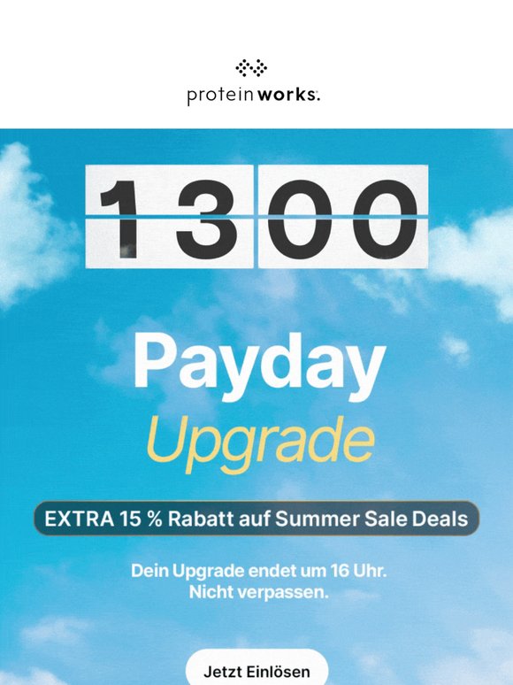 ⚠️ Du hast Zeit bis 16 Uhr
