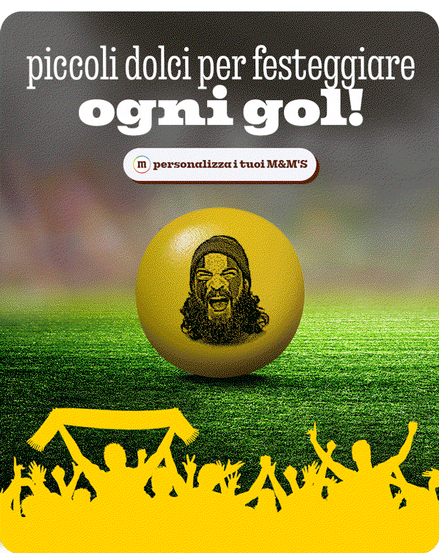 PERSONALIZZA I TUOI M&M'S