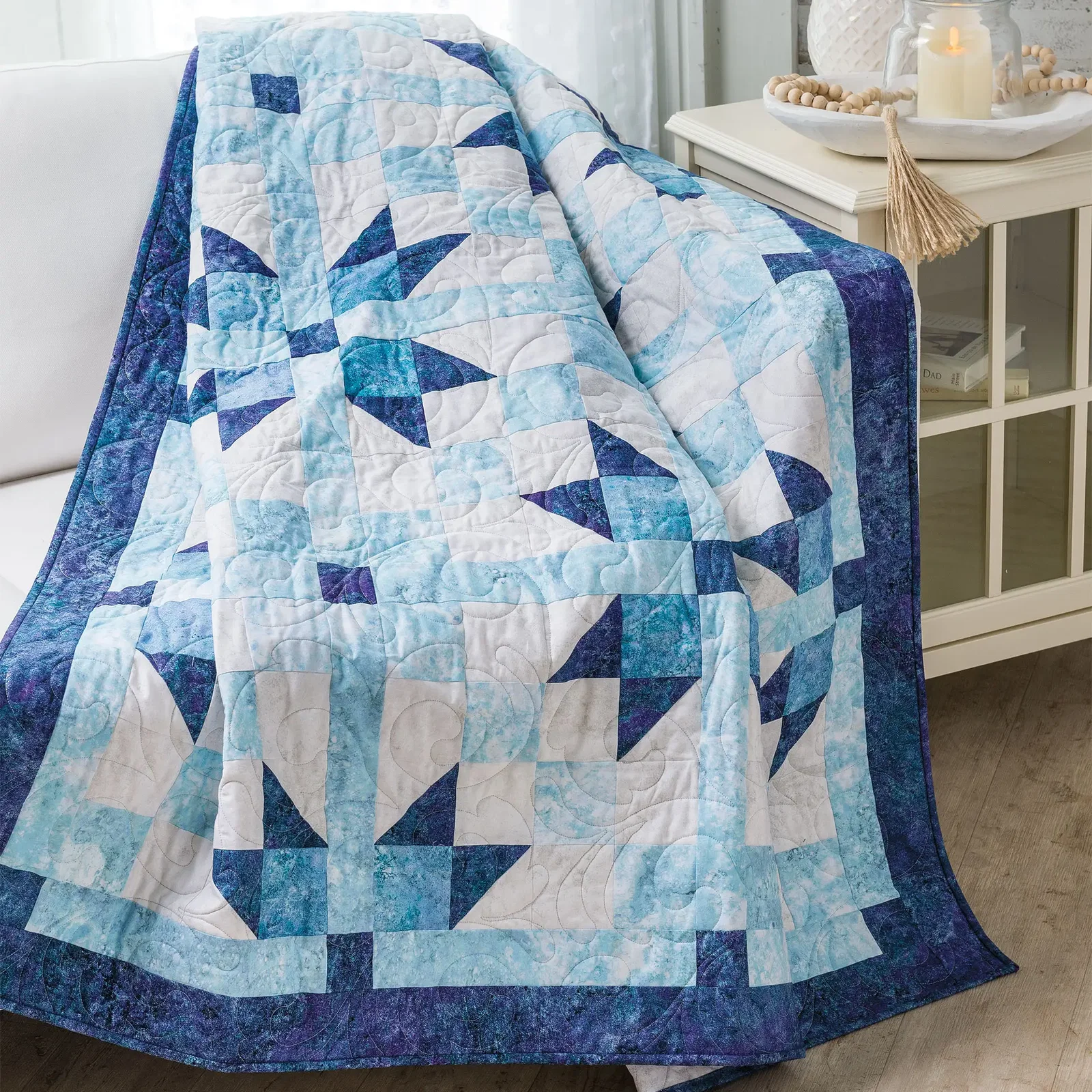 Beachfront Paradise Quilt Pattern - Digital Download