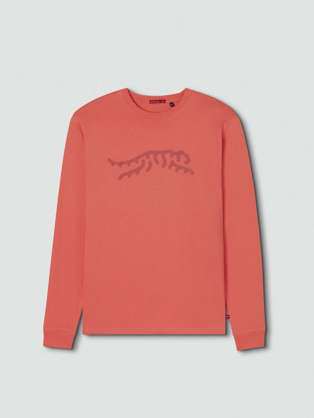 Long Sleeve Icon T-Shirt - Feisty Flamingo