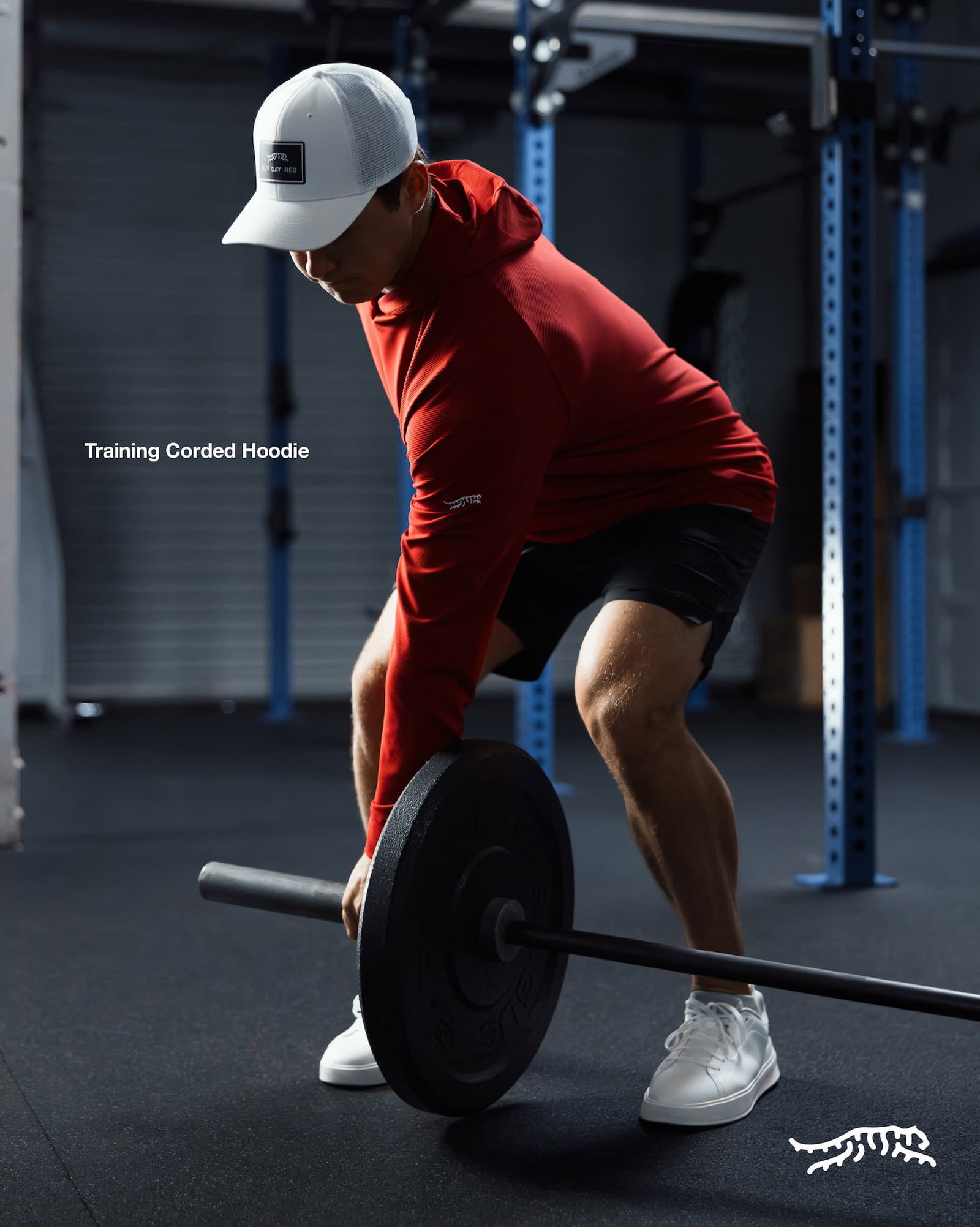 Training Corded Hoodie - Sunday Red™ - Karl Shot