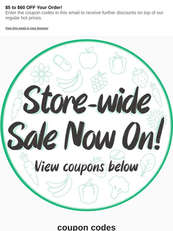 6 Hours Left! Coupons End at 11:59 PM ⏰