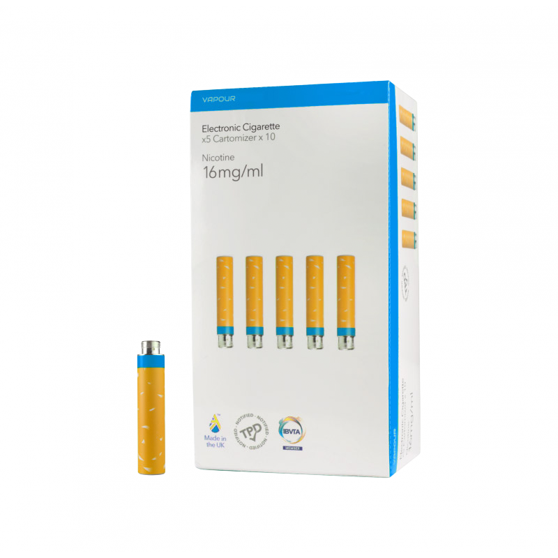 Image of Vapour Mega Pack Cartomizers Tobacco
