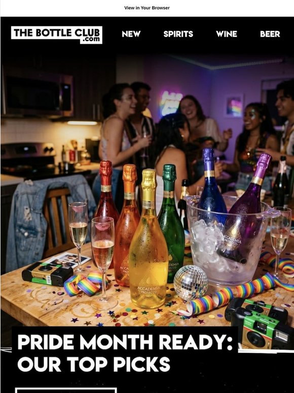 The Pride Month drinks edit is here 🌈