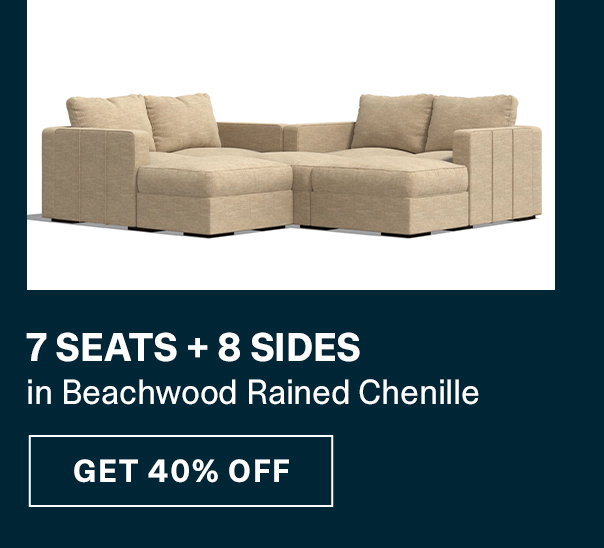 7 Seats + 8 Sides | GET 40% OFF >>