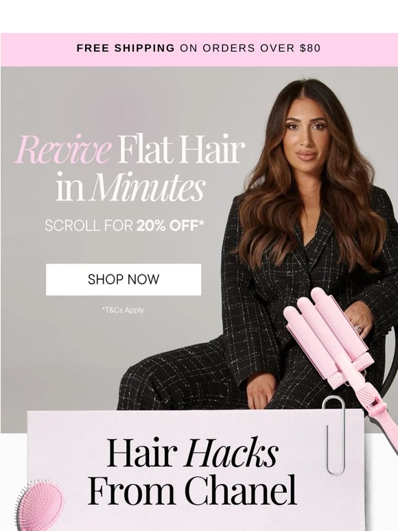Revive Flat Hair In Minutes 💥