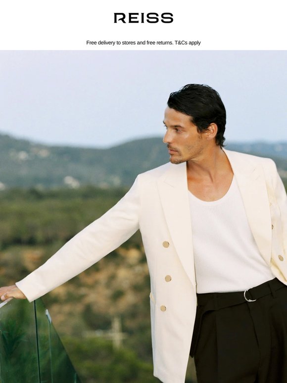 Relaxed summer tailoring