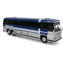 MCI MC-9 Crusader II Coach: Shortline NY Express 1:87 Scale Diecast Model Bus by Iconic Replicas