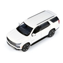 2025 Chevy Tahoe Z71 - White 1:24 Scale Diecast Model Truck by Motormax