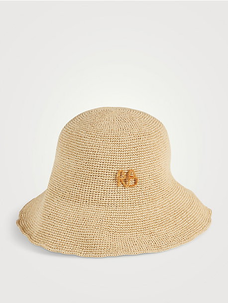 Straw Bucket Hat