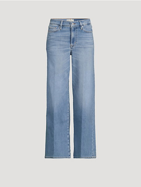 Le Slim Palazzo Wide-Leg Jeans