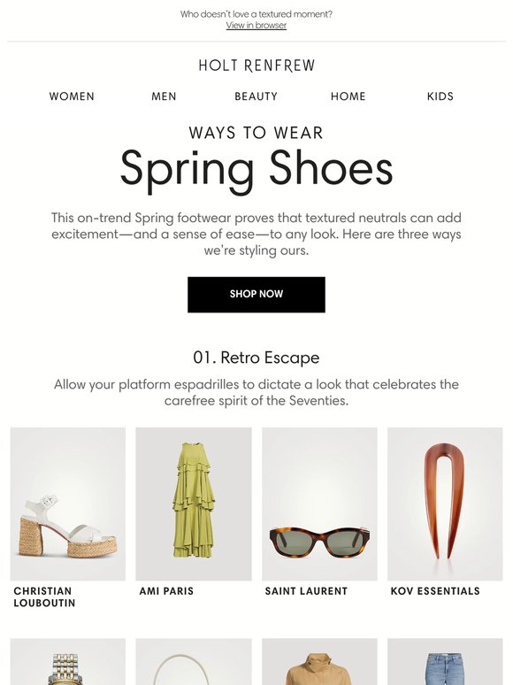 Ways to Wear | Spring Shoes