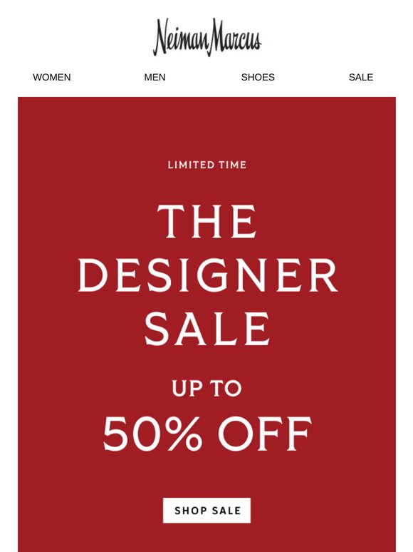The Designer Sale favorites are selling fast!