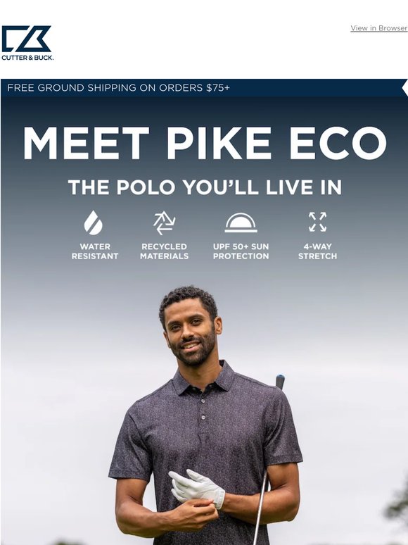 ☀️ Pike Luxury Polos with UPF 50+