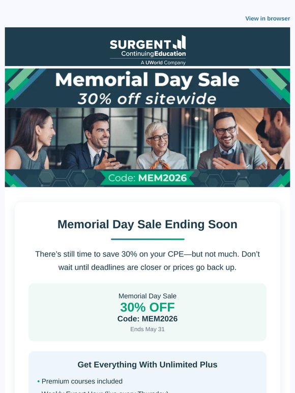 Don't Miss Out! 30% Off Sitewide - Ends Soon