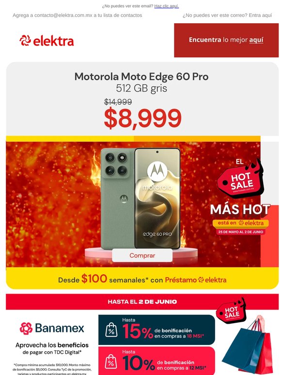 🔥 Ahorra $6,000 en el Moto Edge 60 Pro 📱