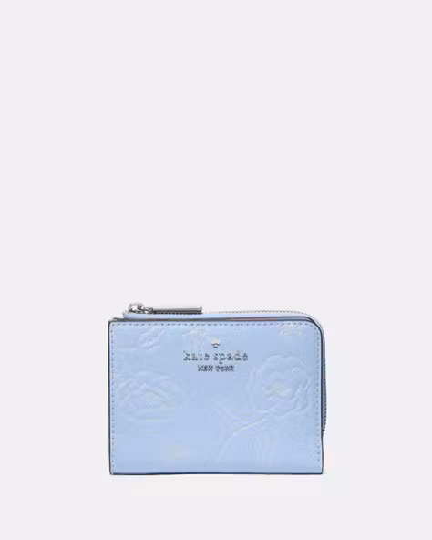 Floral Small L-Zip Wallet