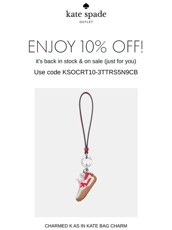 Take 10% off that style you loved!