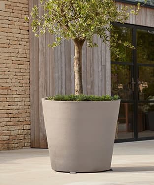 Gardenesque x Ecopots Large Wheeled Plant Pot
