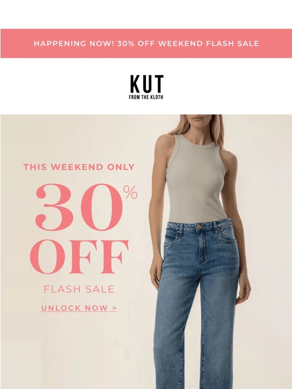 ♡ 30% Off Flash Sale Starts Now ♡