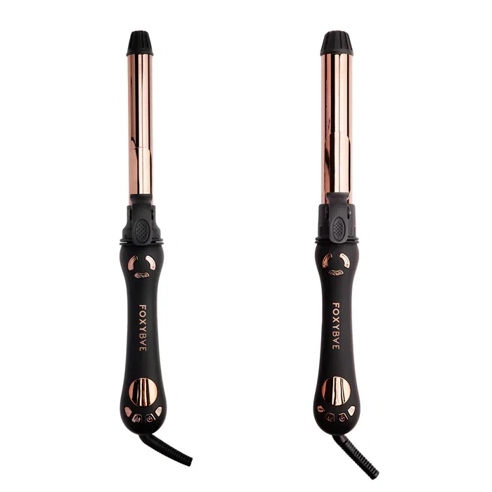 Image of Rose Gold Titanium Rotating Curler