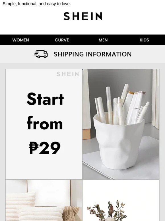 Start from ₱29🏡 Everyday Home Essentials! Thoughtful Picks for a Better Home