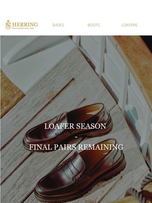 Explore our loafer clearance
