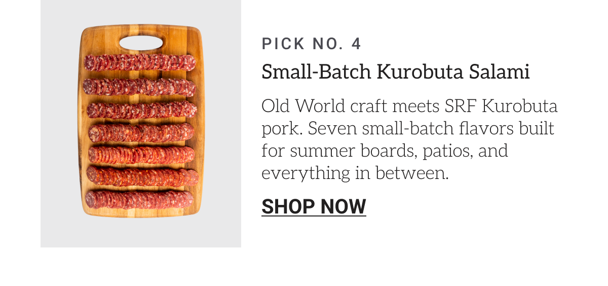 Pick 4 Kurobuta Salami