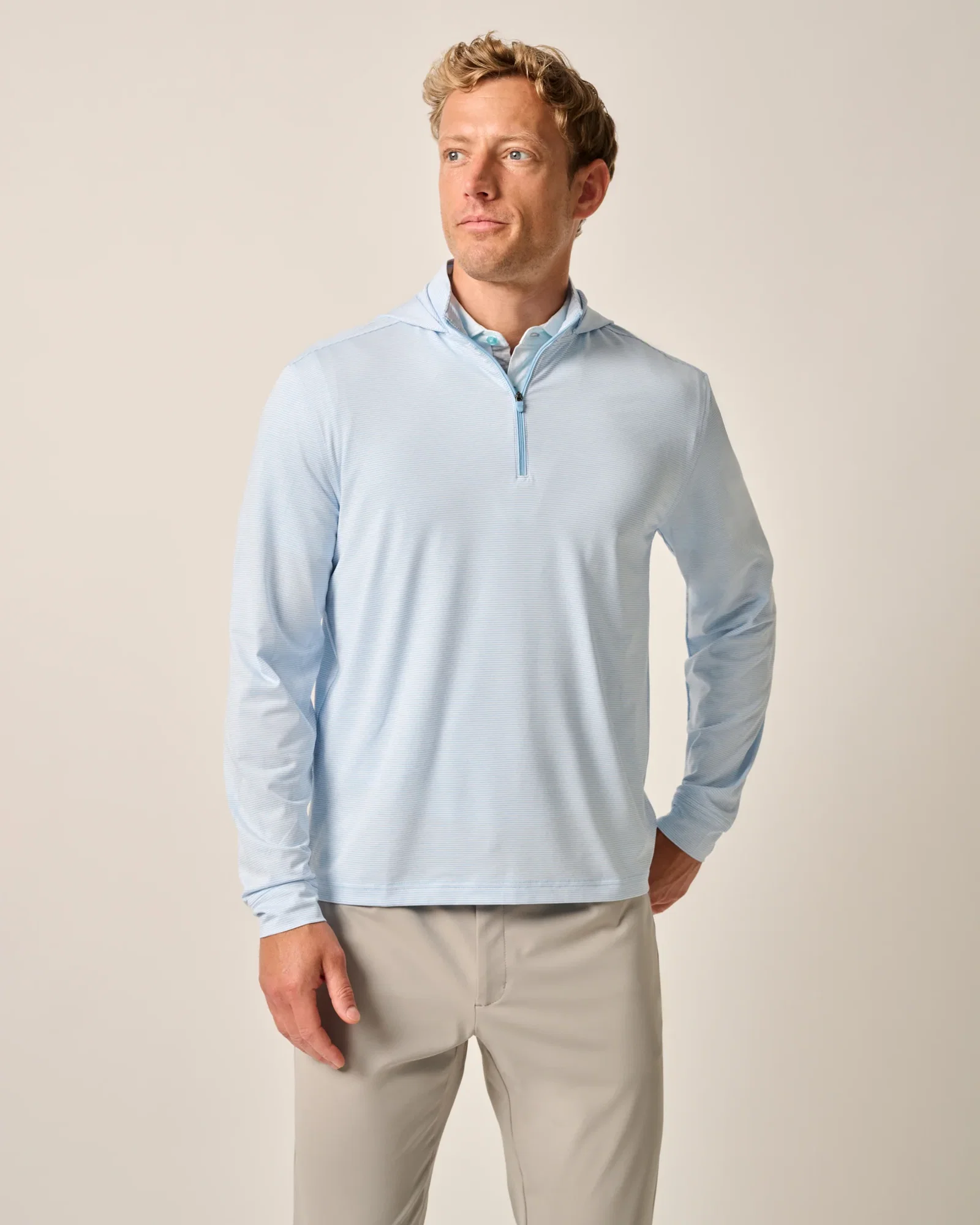 Image of Hybrid Performance 1/4 Zip Hoodie