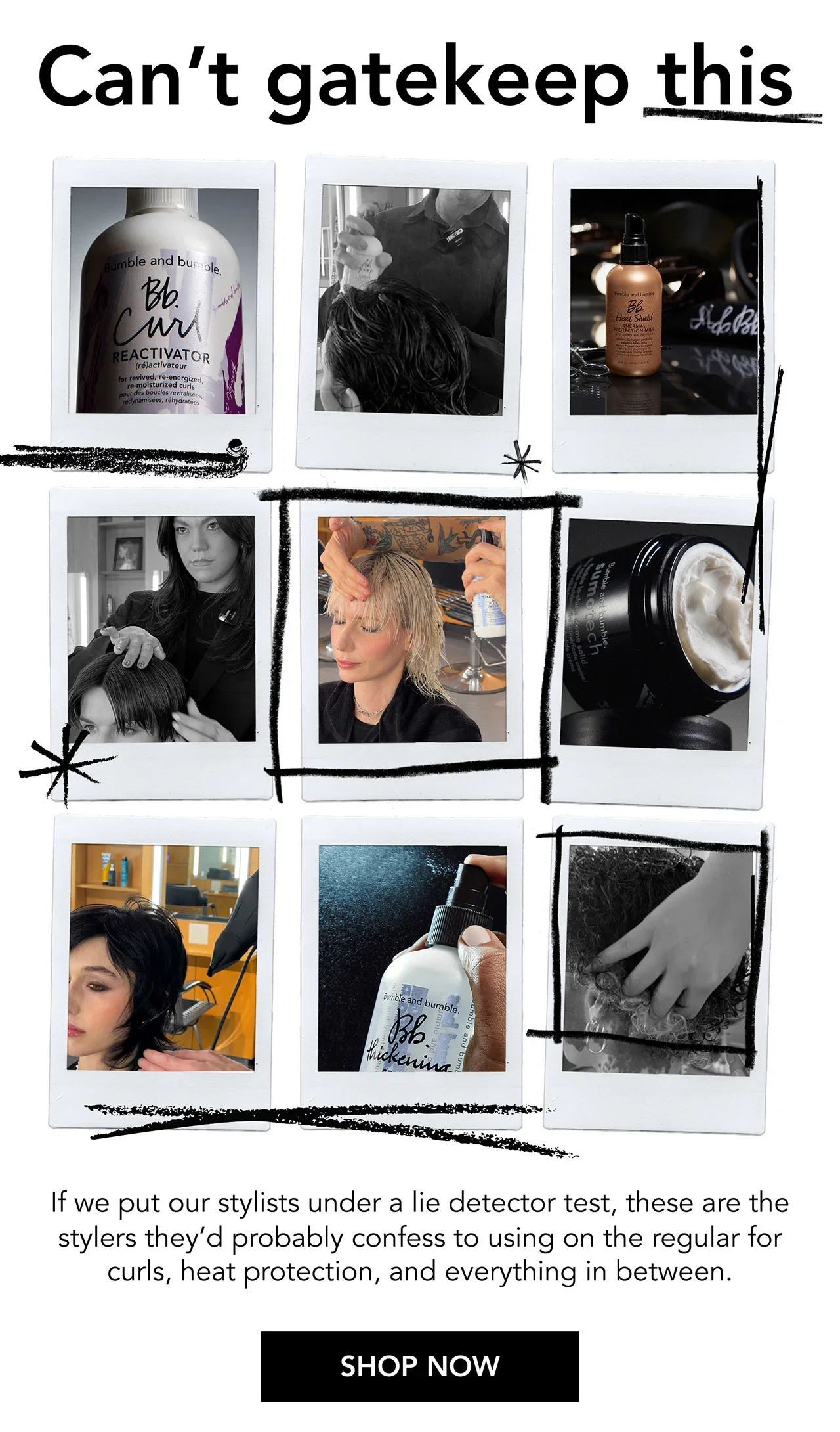 Can’t gatekeep this | If we put our stylists under a lie detector test, these are the stylers they’d probably confess to using on the regular for curls, heat protection, and everything in between. | SHOP NOW