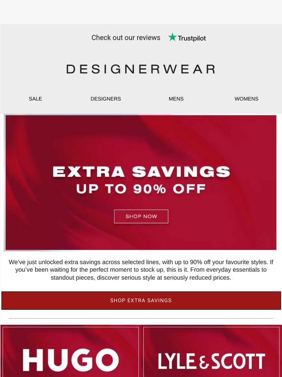 Shop Extra Savings | Up to 90% Off 😱
