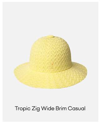 Tropic Zig Wide Brim Casual 