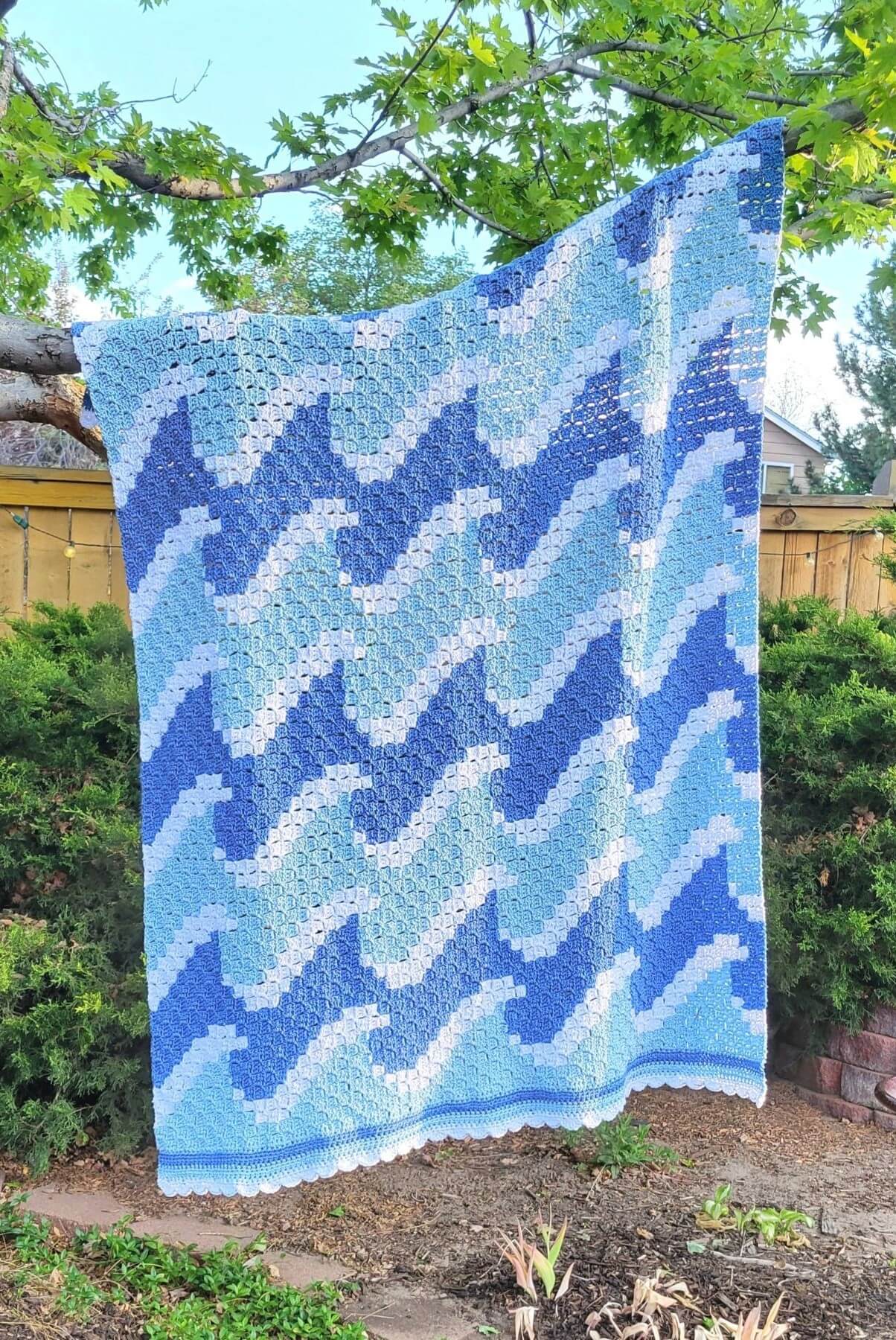 Image of Crochet Kit - Making Waves Afghan