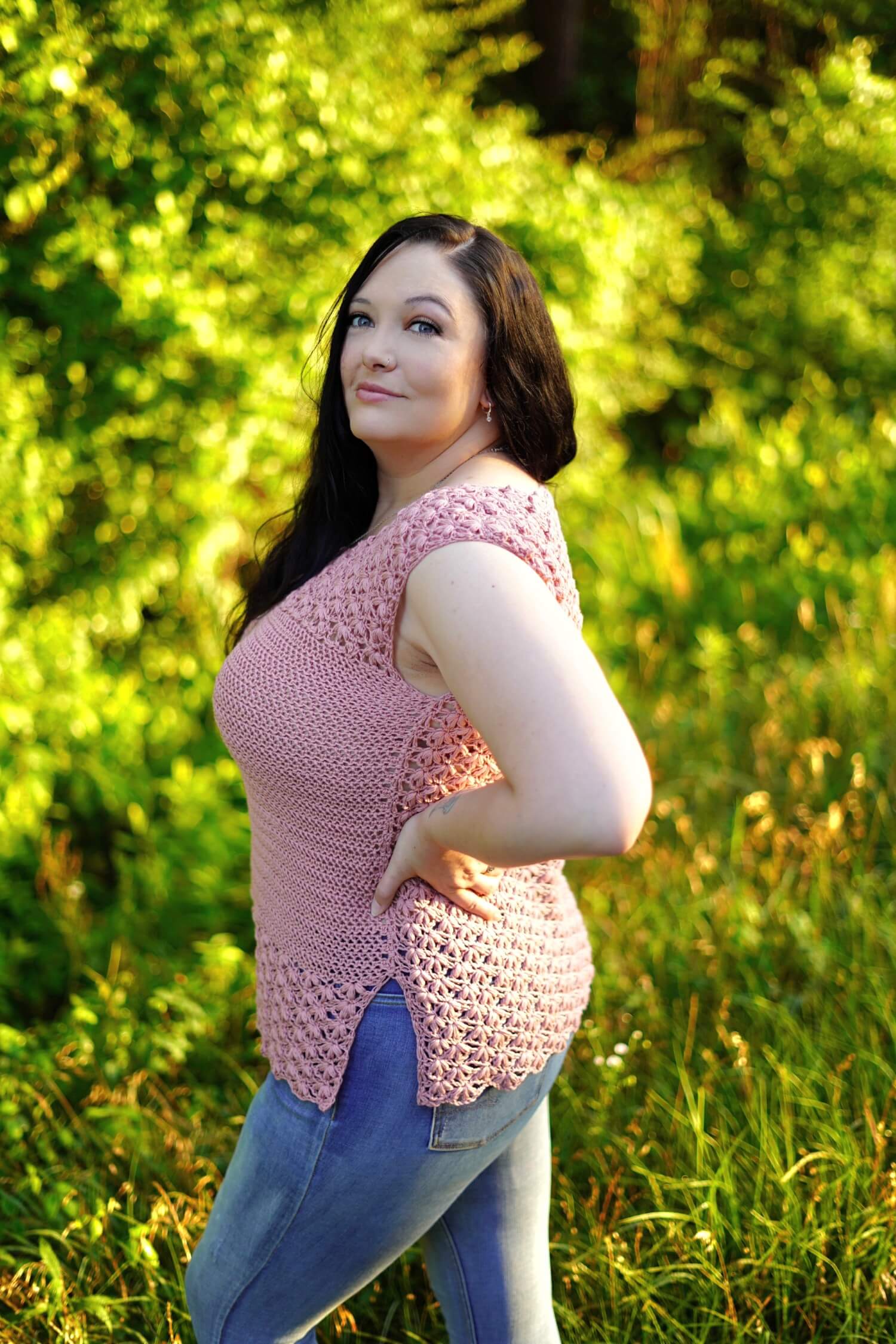 Image of Crochet Kit - Cherry Blossom Tunic