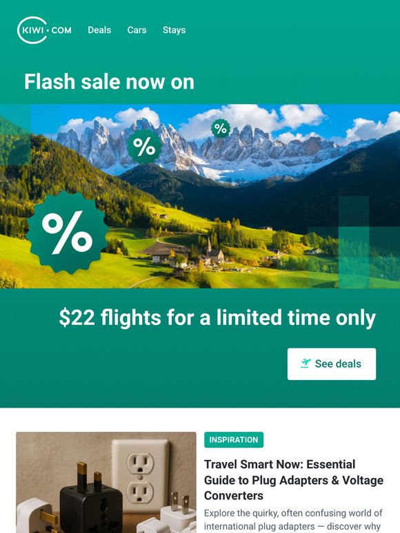 $̶2̶6̶  $22: Fly from  Mexico City in our flash sale!