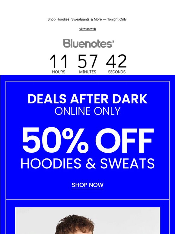 50% OFF Sweats Hits Different 🔥