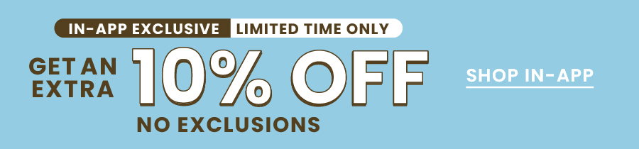 Extra 10% off in app 